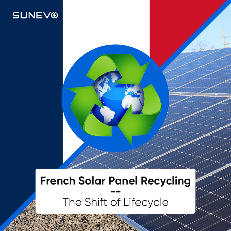 Medidas francesas de reciclaje de módulos solares