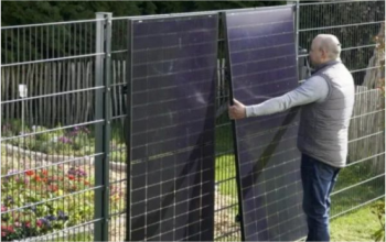 Alemania: un sistema fotovoltaico enchufable en una valla de jardín