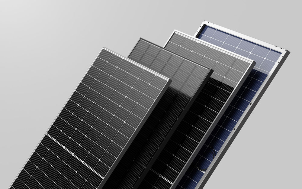 Módulos fotovoltaicos solares de la serie evo 4 basados en células solares de 166 mm
