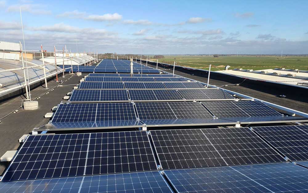 750KW en sistema solar de red en Alemania
