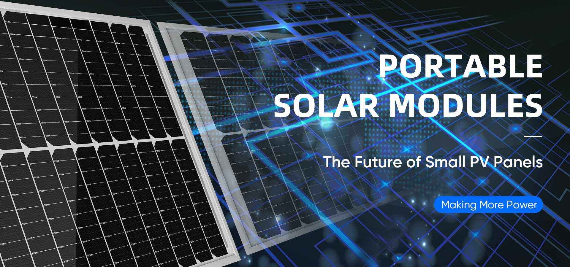 Energía pequeña: el futuro de la energía solar con paneles compactos
        