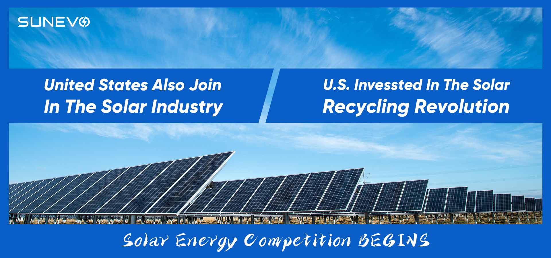 Inversión estadounidense en la revolución del reciclaje solar